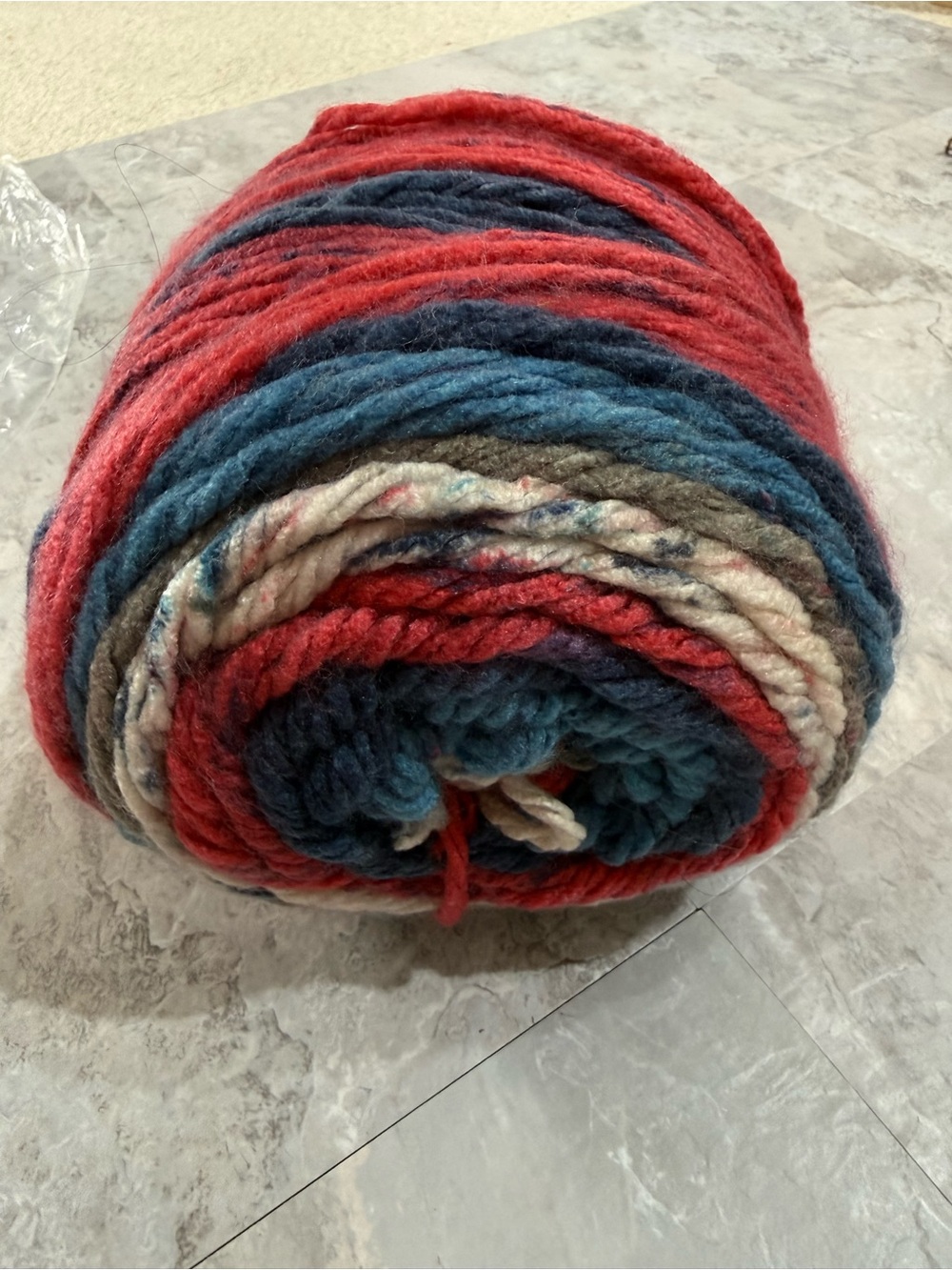 Caron Chunky Cakes Yarn Skein – Sundance “Whirlwind” Self-Striping Bulky Yarn